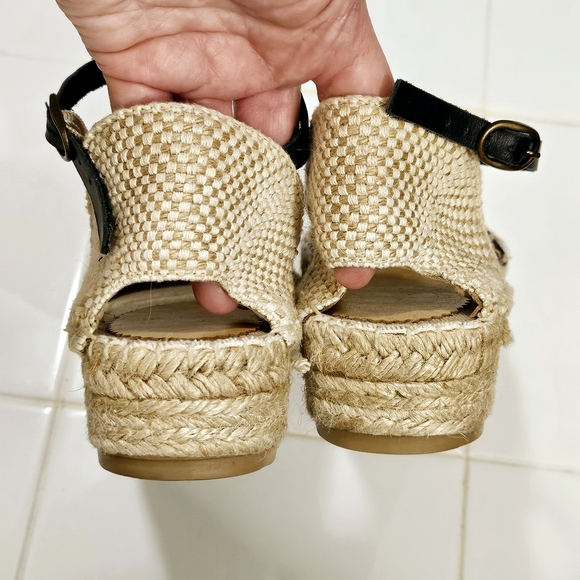 Penelope Chilvers Rita Leopard Suede Espadrilles Size 38 - Picture 7 of 13